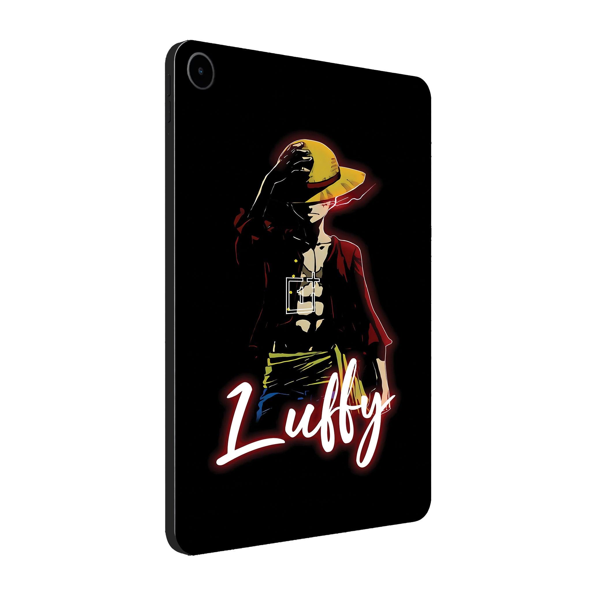 OnePlus Pad Go 2 Luffy in Black Background Anime Tablet Skin