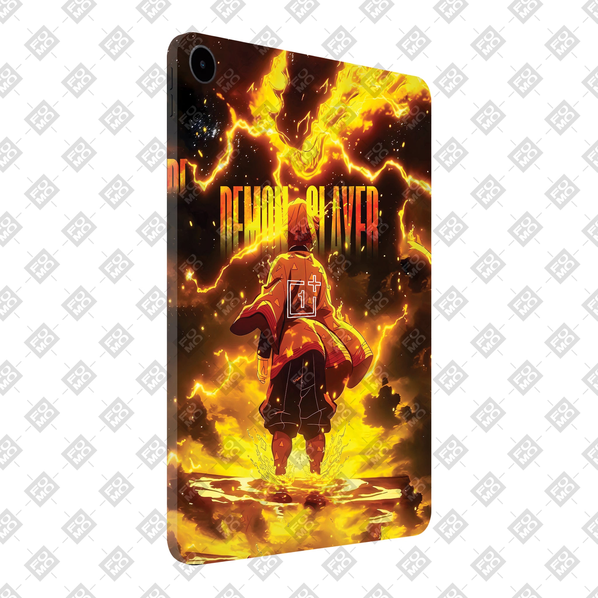 OnePlus Pad Go 2 Zenitsu Lightning Strike Anime Tablet Skins