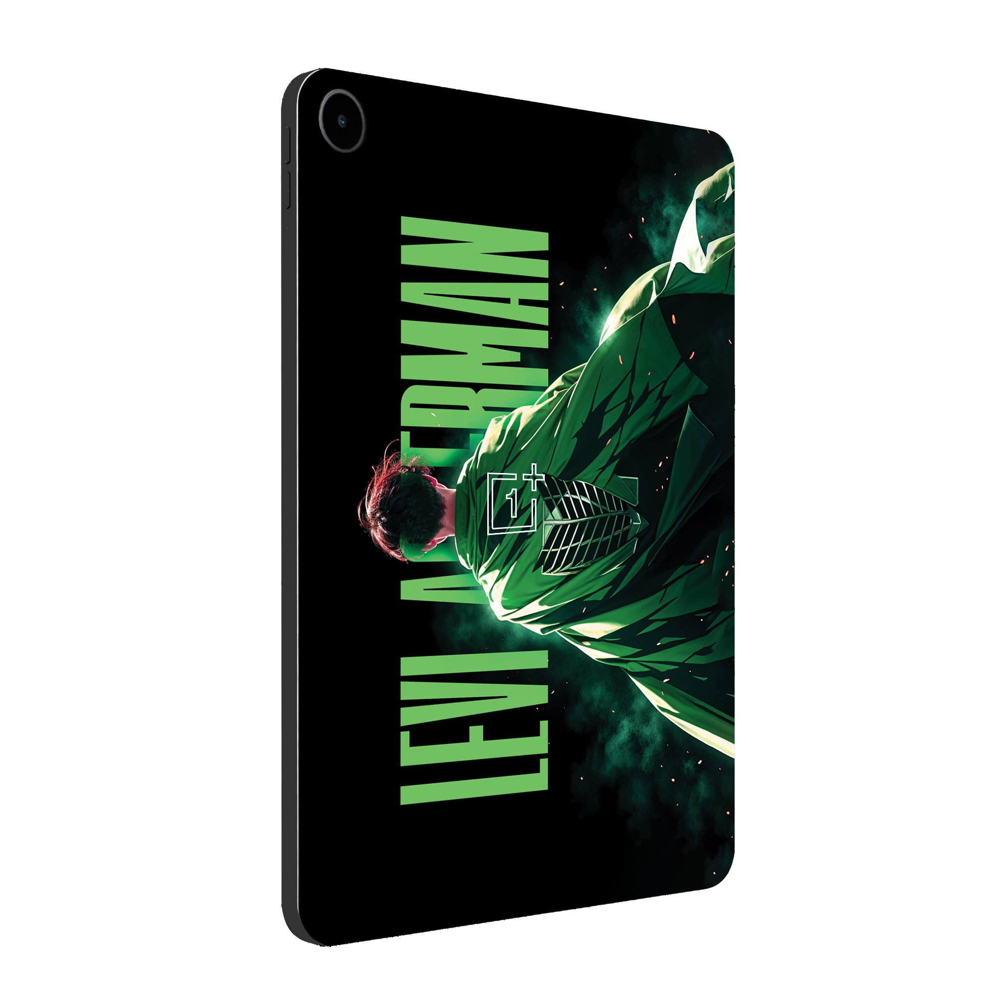 OnePlus Pad Go 2 Levi Wings of Freedom Anime 3D Tablet Skins