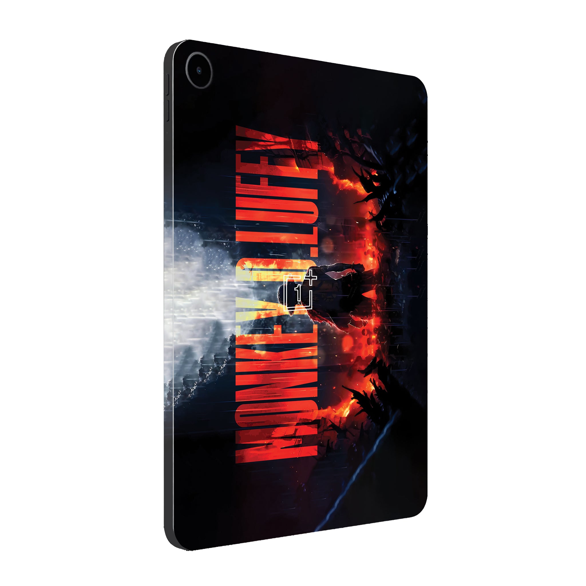 OnePlus Pad Go 2 Monkey D Luffy Blazing Red Anime Tablet Skin