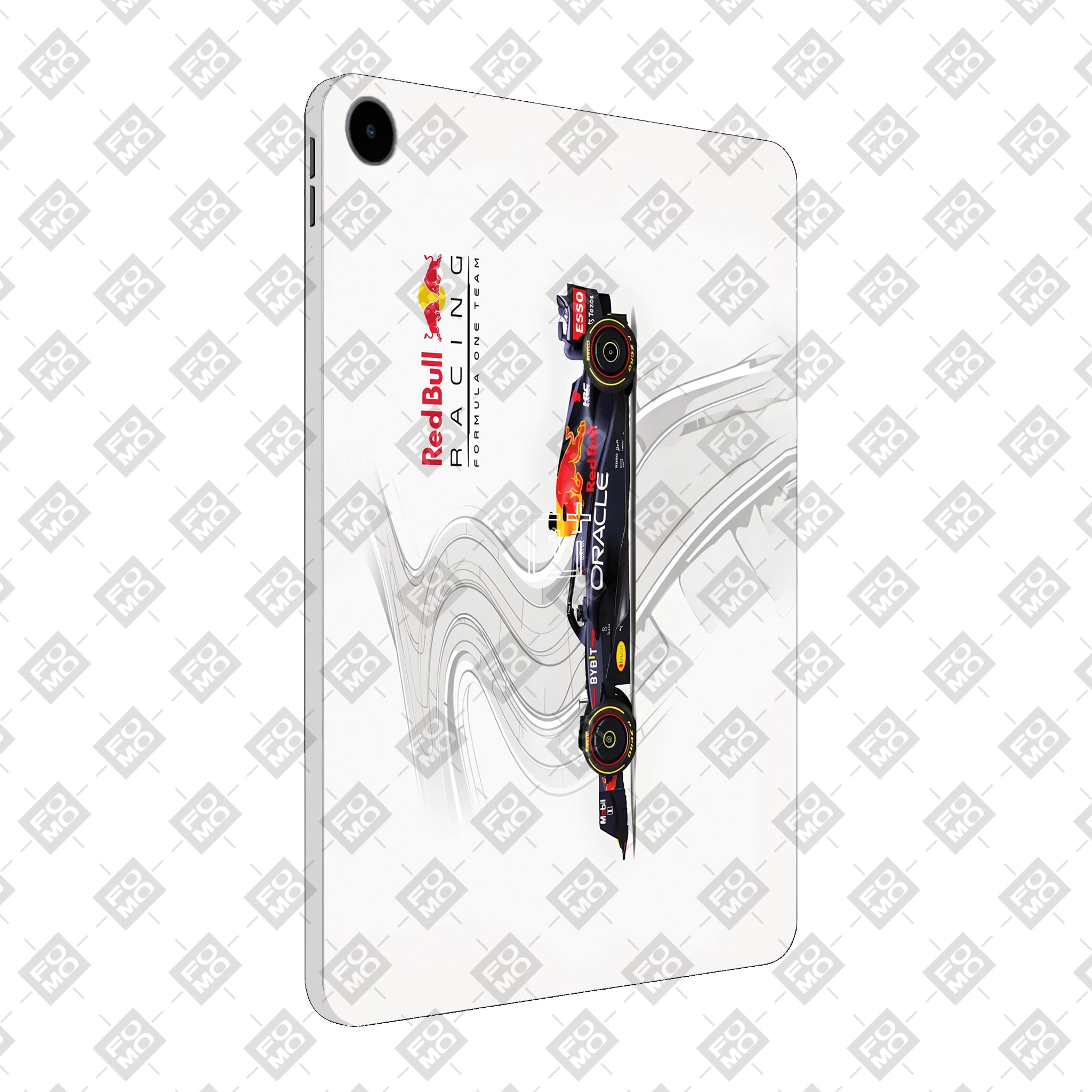 OnePlus Pad Go 2 Red Bull Racing in Action Cars & Bikes 3D Tablet Skin