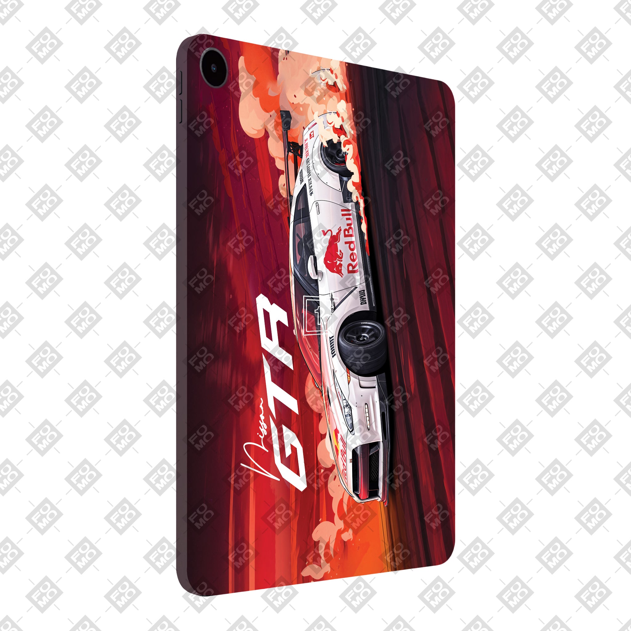 OnePlus Pad Go 2 Nissan GTR Red Bull Drift Fury Tablet Skin