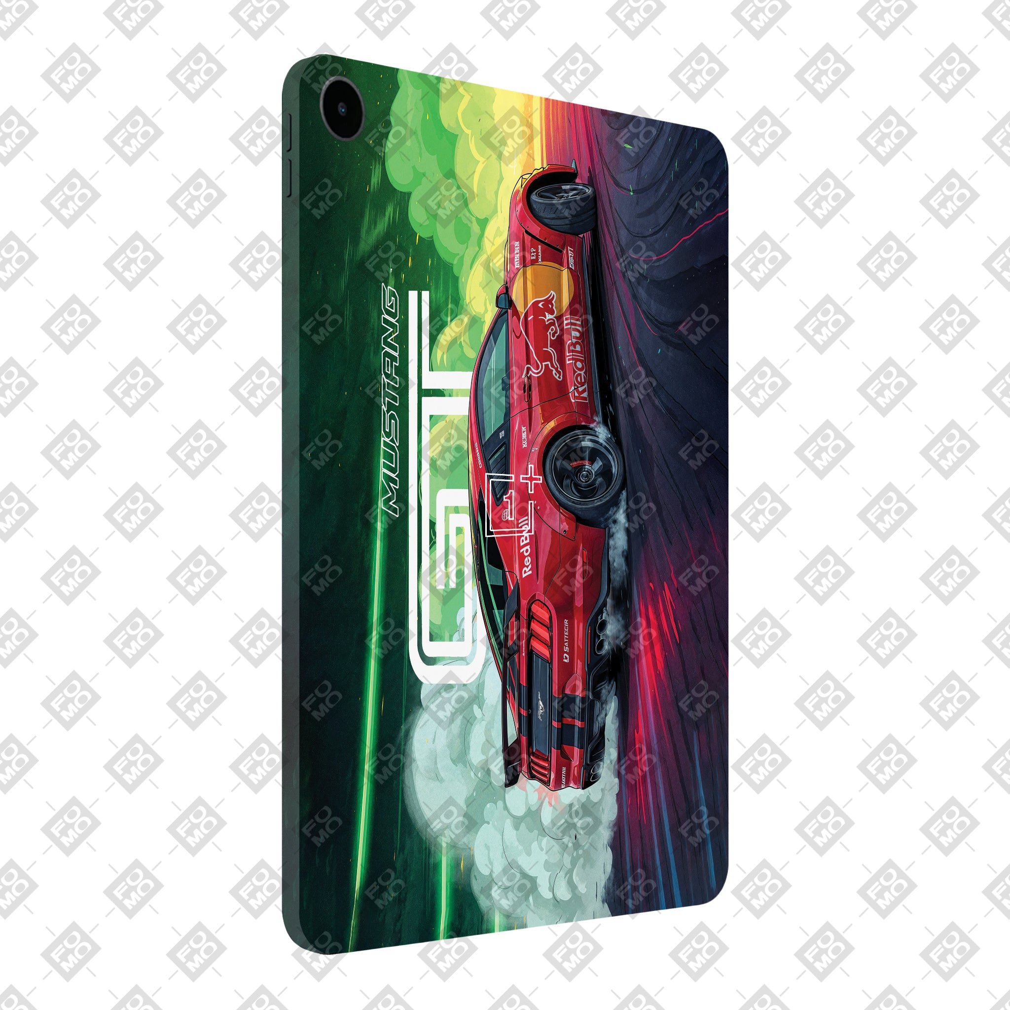 OnePlus Pad Go 2 Mustang GT Red Bull Drift Beast Tablet Skin