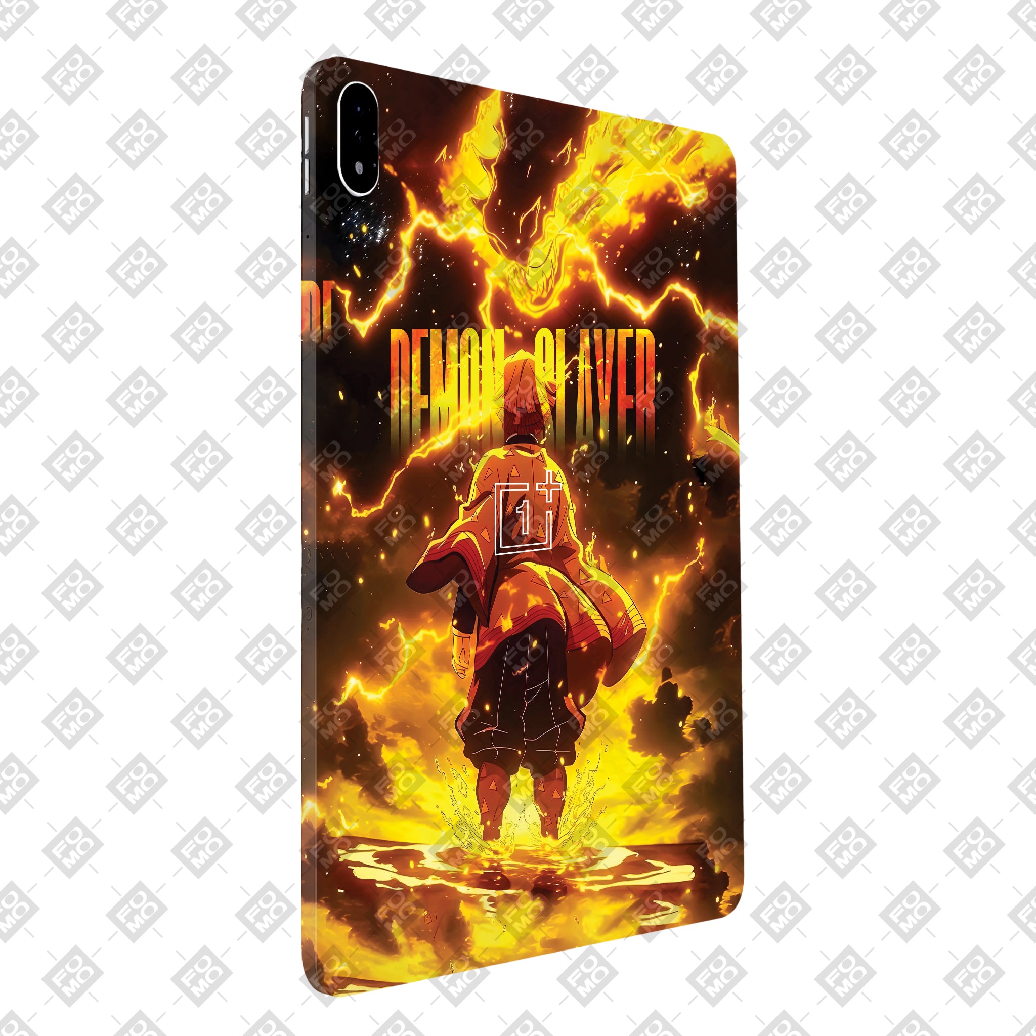 OnePlus Pad 3 Zenitsu Lightning Strike Anime Tablet Skins