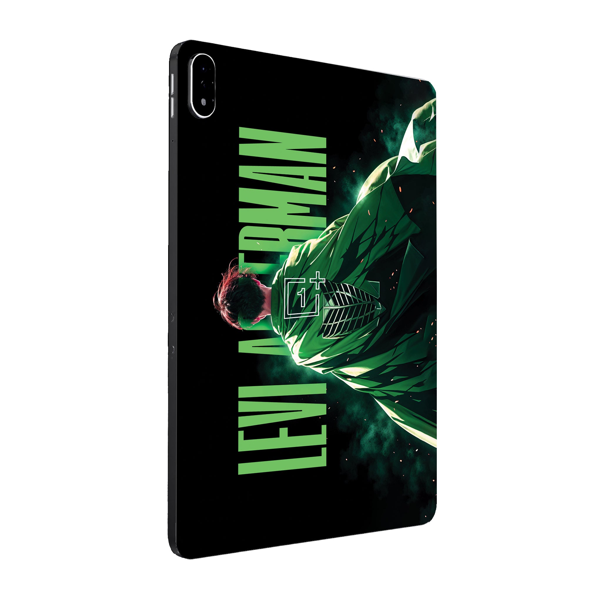 OnePlus Pad 3 Levi Wings of Freedom Anime 3D Tablet Skins