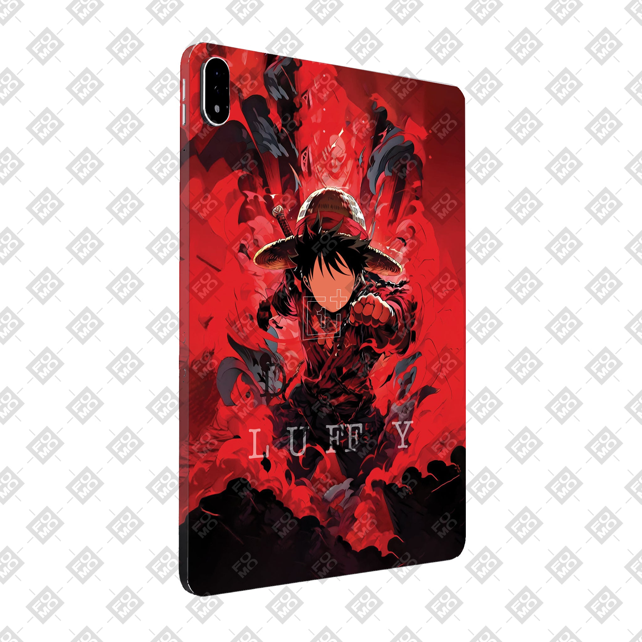 OnePlus Pad 3 Gear Fifth Luffy in Red Anime 3D Tablet Skins