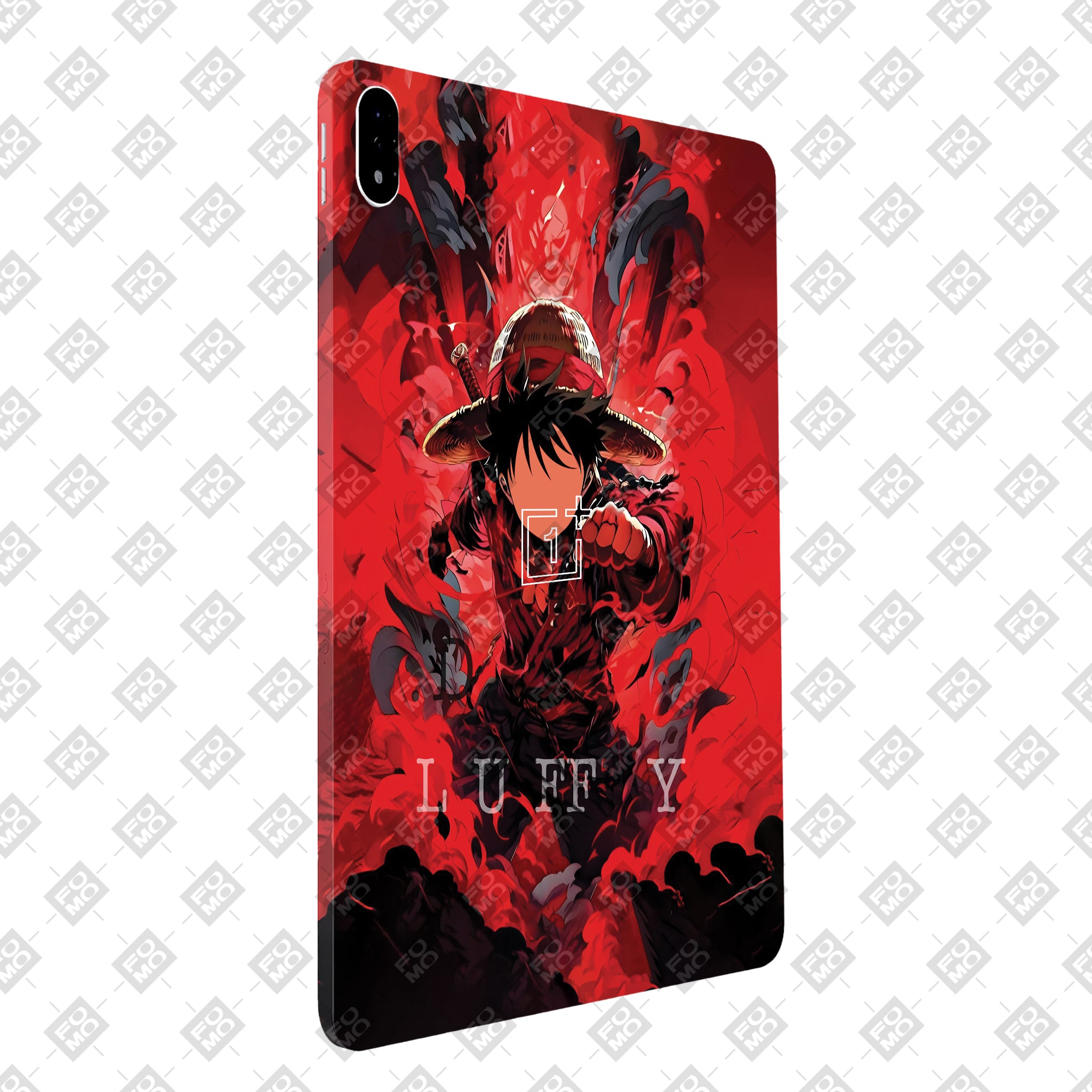 OnePlus Pad 3 Gear Fifth Luffy in Red Anime Tablet Skins