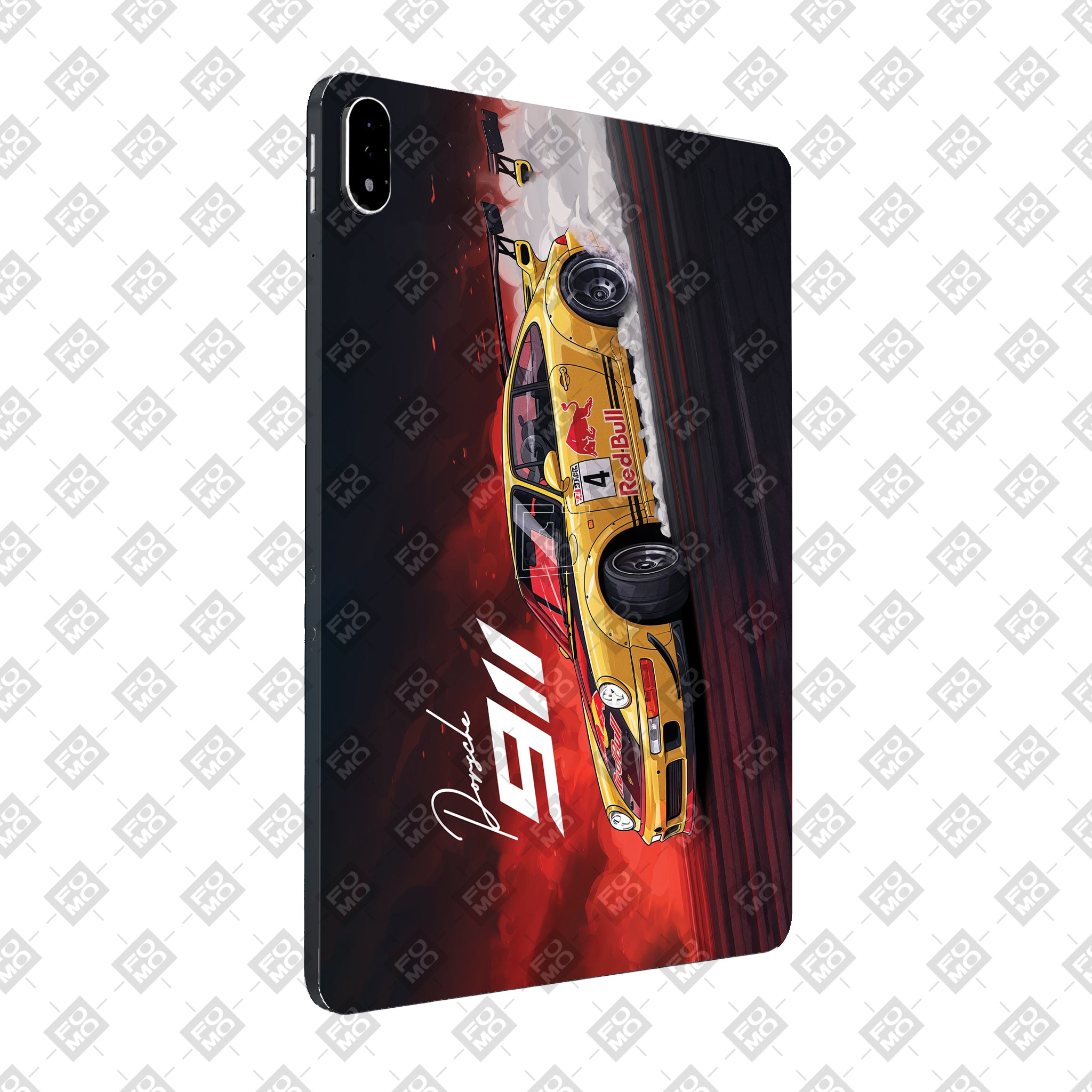 OnePlus Pad 3 Porsche 911 Red Bull Classic Racer Tablet Skin