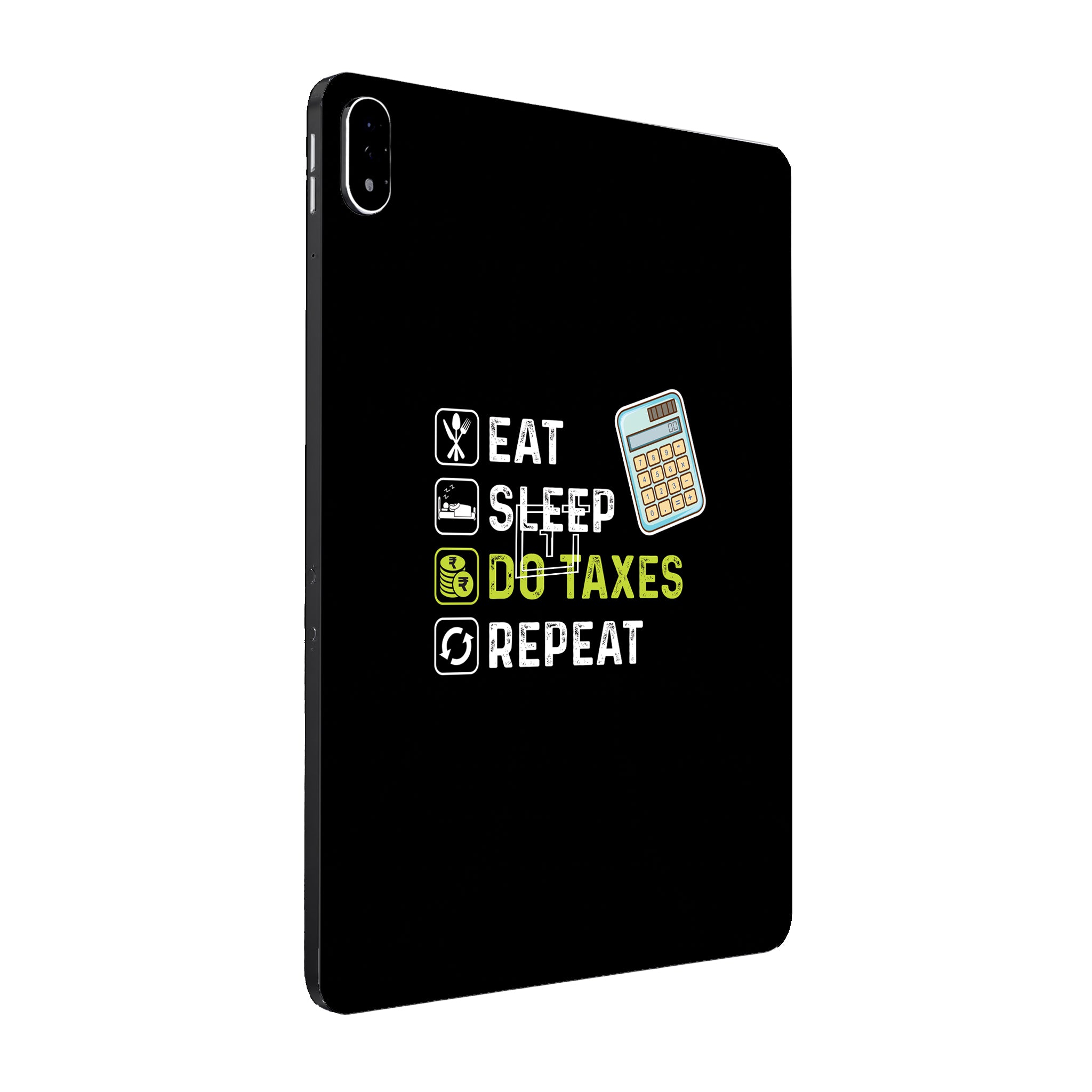 OnePlus Pad 3 Eat Sleep Do Taxes Repeat Tablet Skin