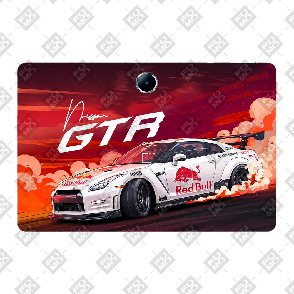 OnePlus Pad Lite Nissan GTR Red Bull Drift Fury Tablet Skin