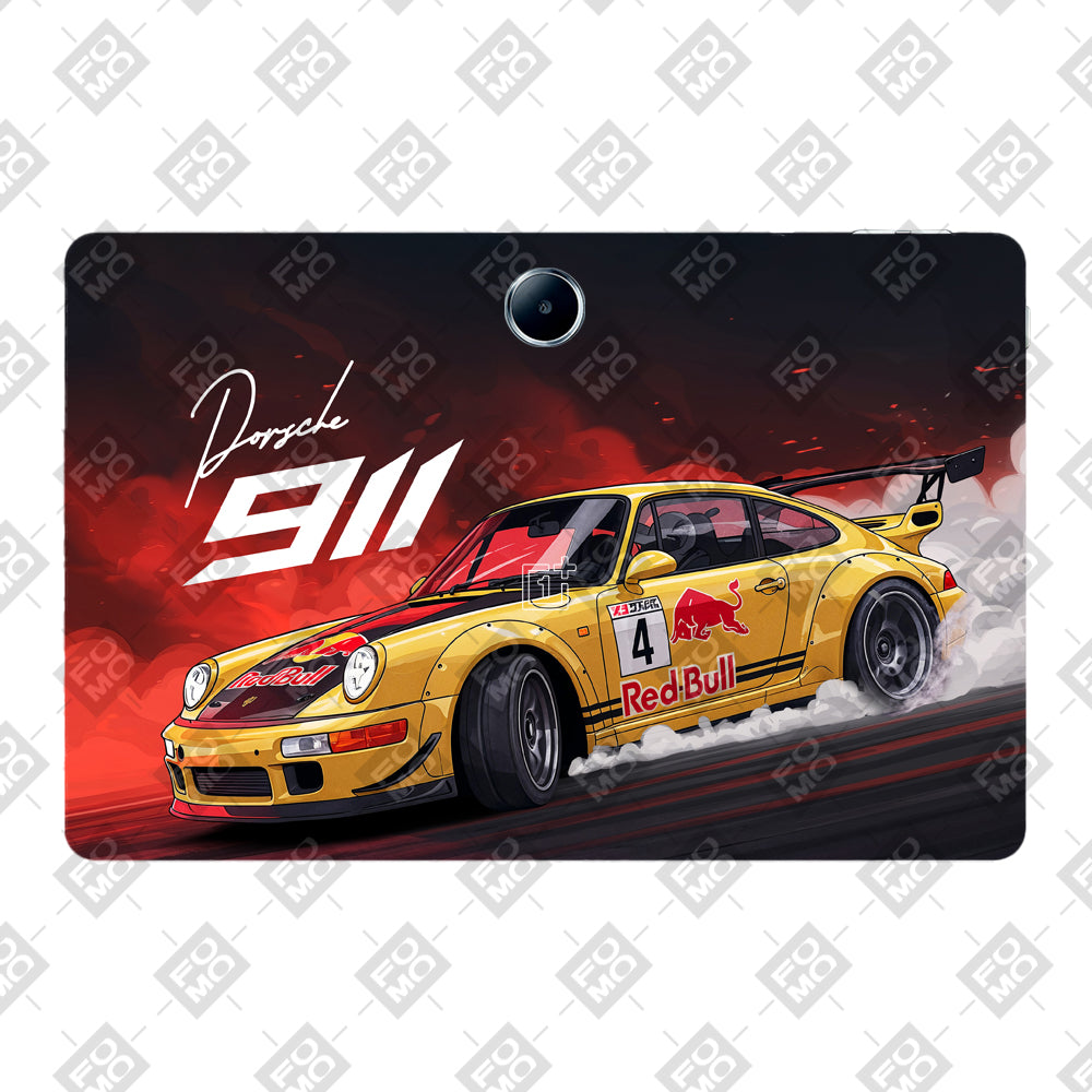 OnePlus Pad Lite Porsche 911 Red Bull Classic Racer Tablet Skin