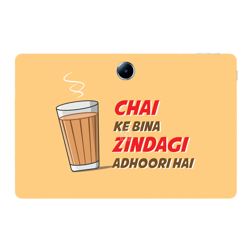 OnePlus Pad Lite Chai Ke Bina Zindagi Adhoori Hai Tablet Skins