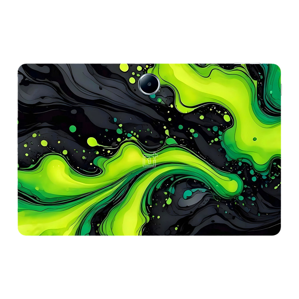 OnePlus Pad Lite Electric Lime Ripple Tablet Skins