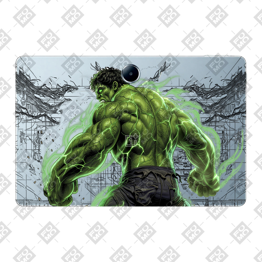 OnePlus Pad Lite Transparent Hulk Smash Tablet Skin