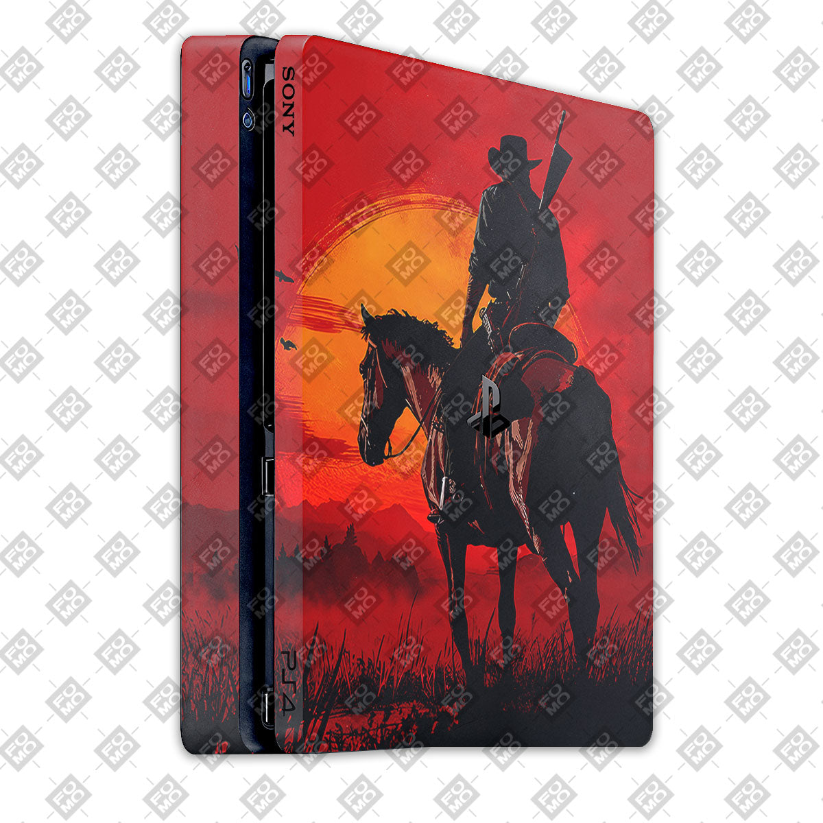 Western Horizon PlayStation 4 Slim Edition Skins