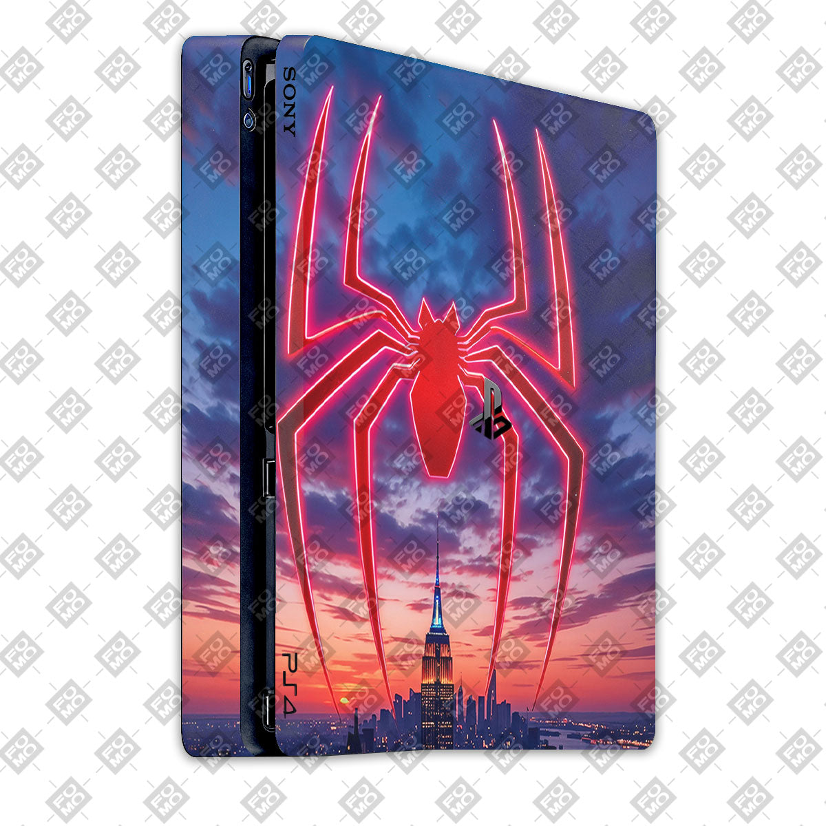 Spider-Man Skyline PlayStation 4 Slim Edition Skins