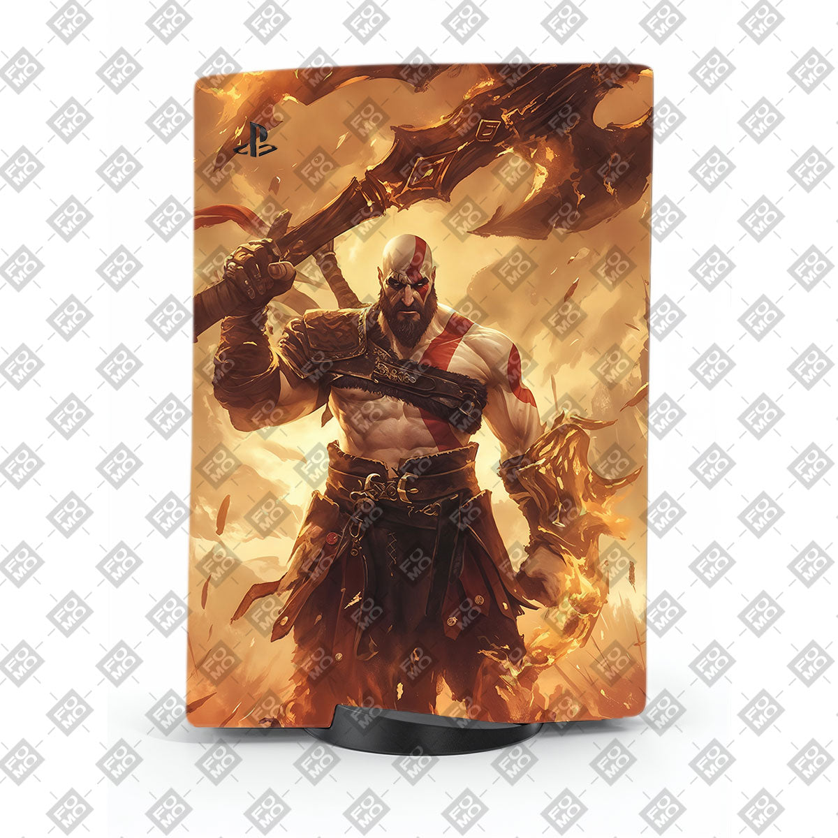 Kratos in Battle PlayStation 5 Disc Edition Skins