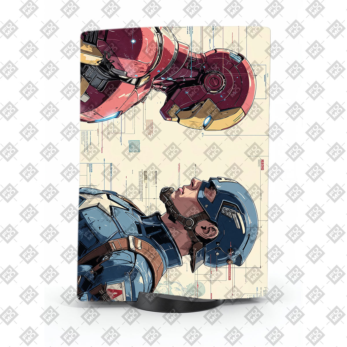 Iron Man vs Captain America PlayStation 5 Disc Edition Skins