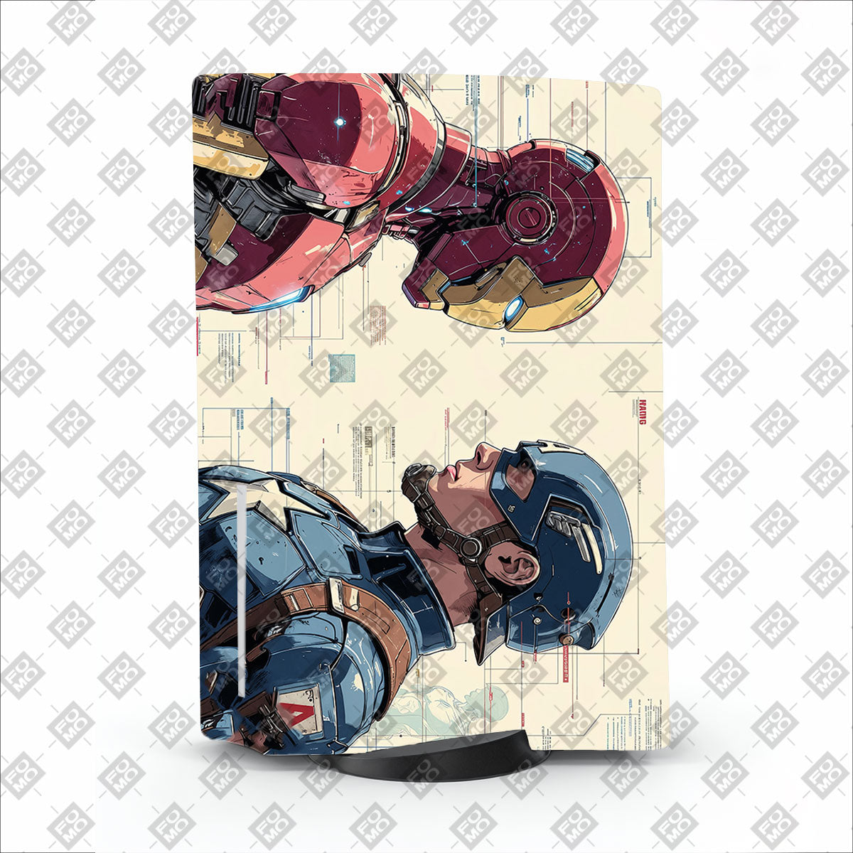 Iron Man vs Captain America PlayStation 5 Disc Edition Skins