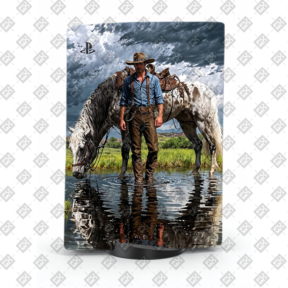 Red Dead Cowboy PlayStation 5 Disc Edition Skins