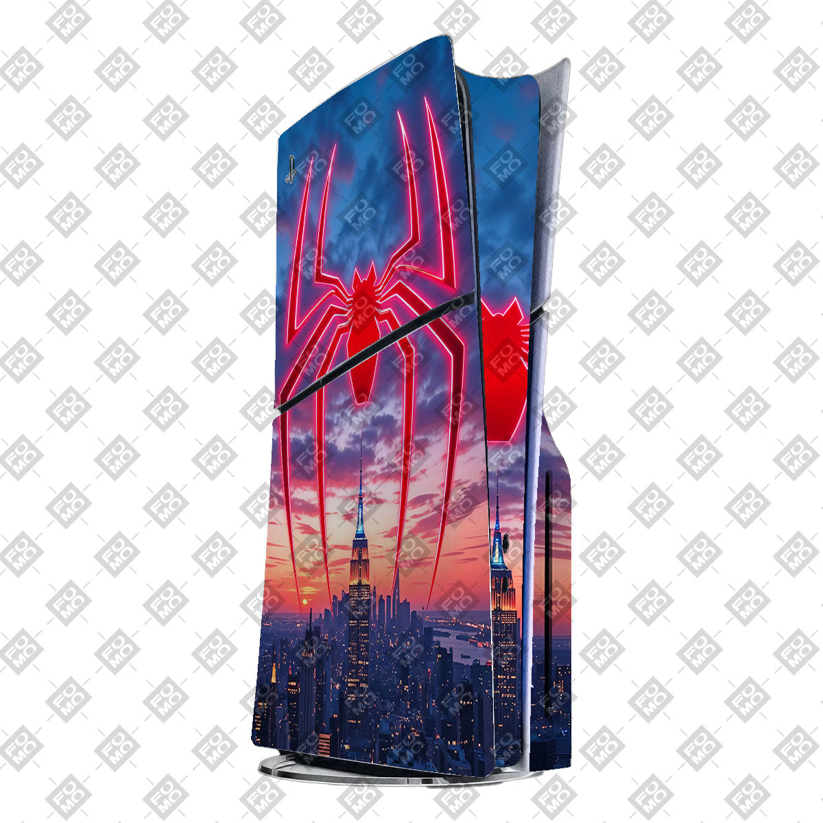 Spider-Man Skyline PlayStation 5 Slim Disc Edition Skins