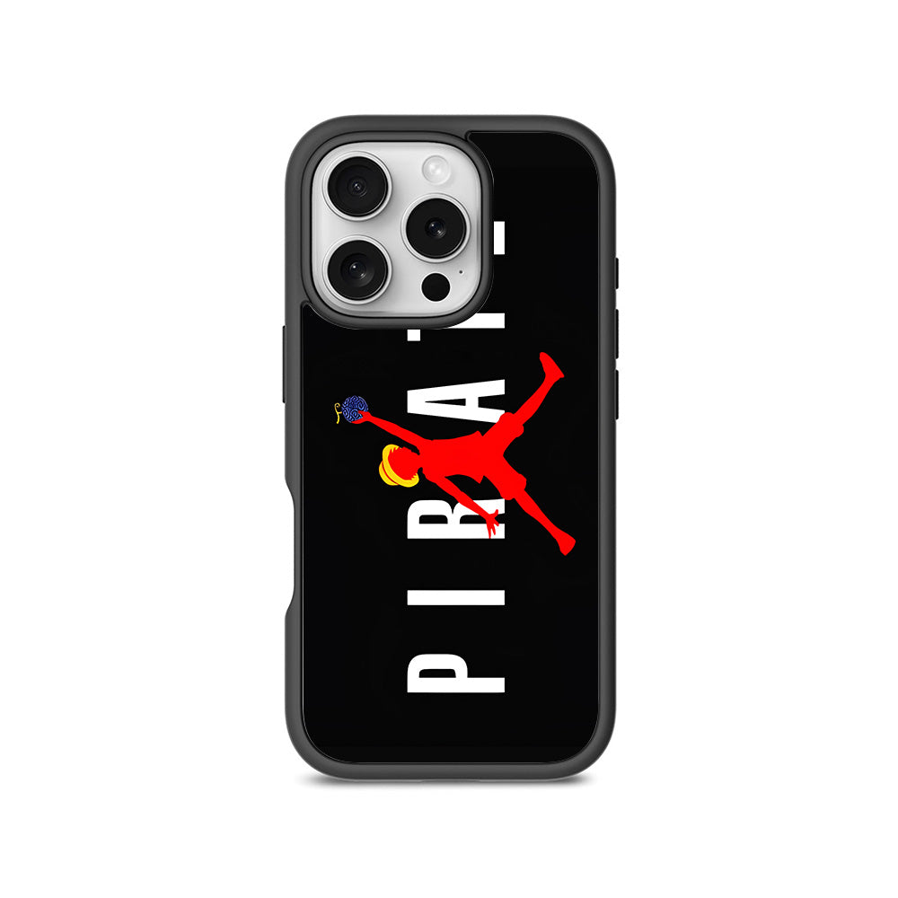 Pirate Luffy 3D Skin with Shockguard Armour Magsafe Case for Apple iPhone 16 Pro Max