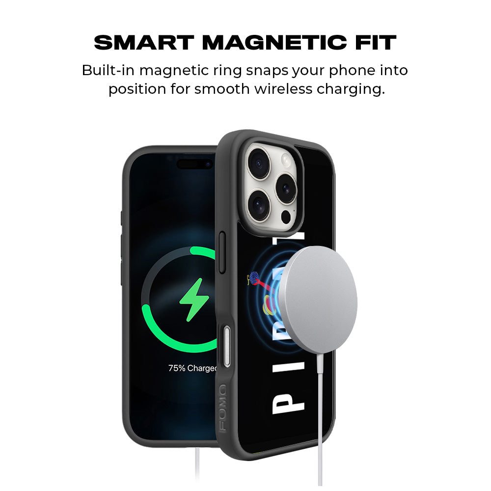 Pirate Luffy 3D Skin with Shockguard Armour Magsafe Case for Apple iPhone 16 Pro Max