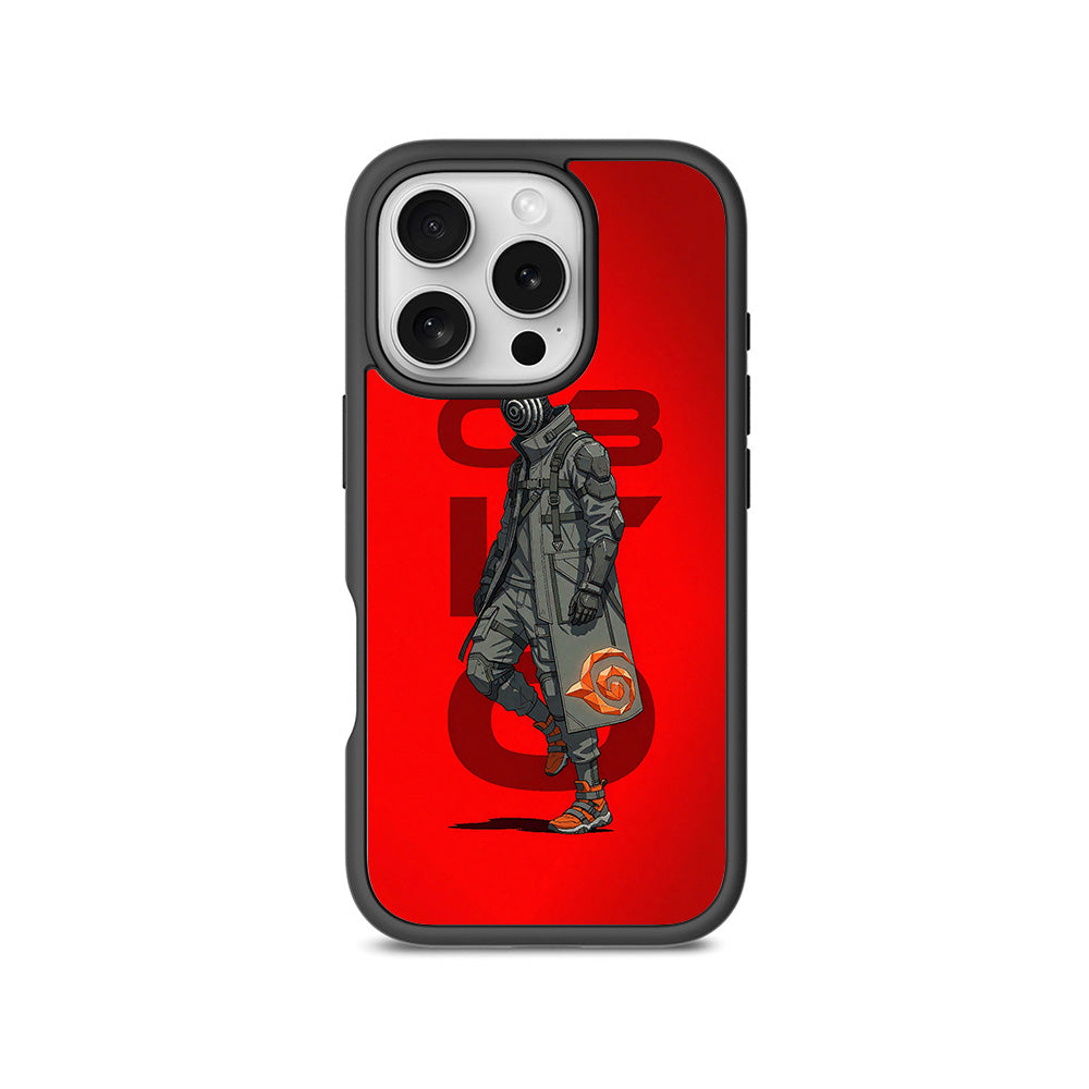 Obito Rebirth 3D Skin with Shockguard Armour Magsafe Case for Apple iPhone 16 Pro