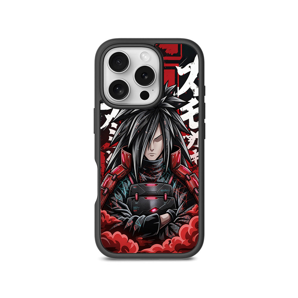 Madara Uchiha Anime 3D Skin with Shockguard Armour Magsafe Case for Apple iPhone 16 Pro Max