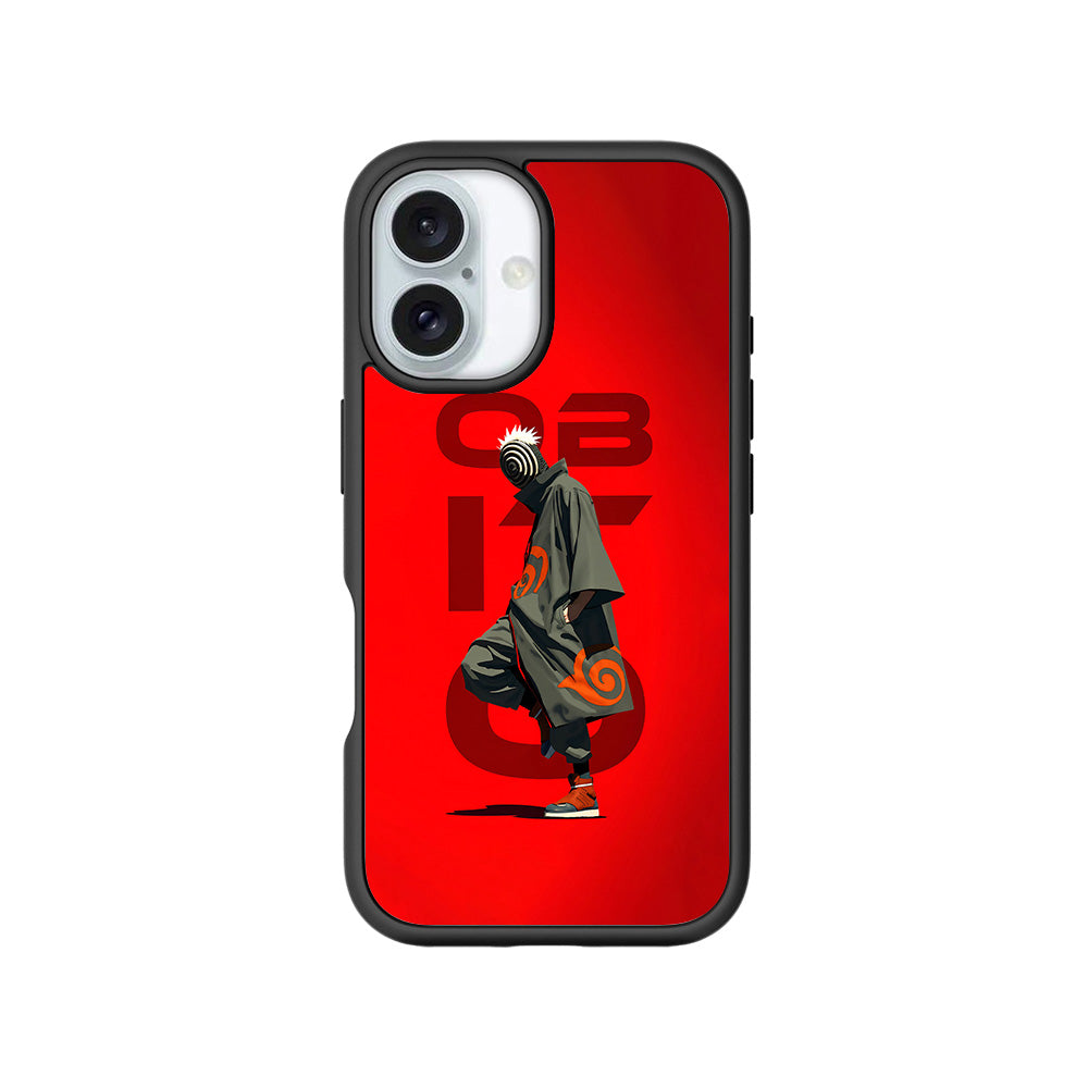Obito Rebirth Skin with Shockguard Armour Magsafe Case for Apple iPhone 16 Plus