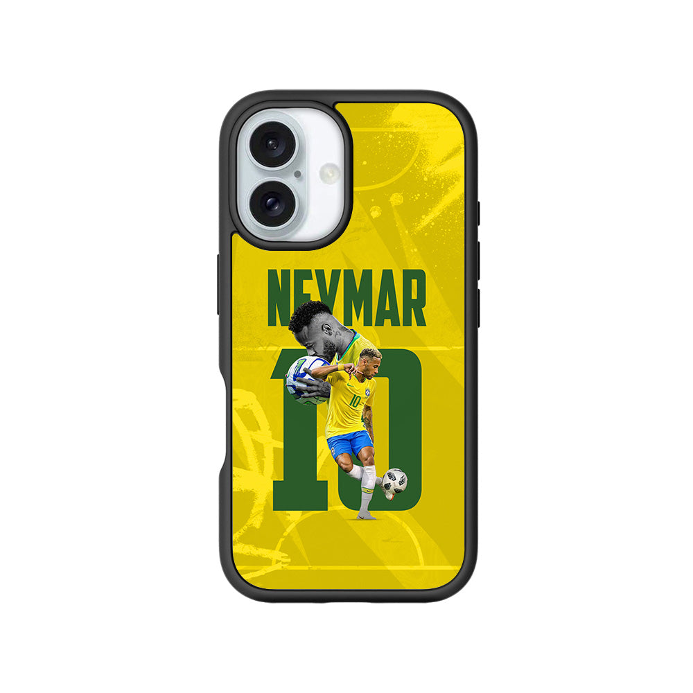 Neymar Da Silva Skin with Shockguard Armour Magsafe Case for Apple iPhone 16 Plus