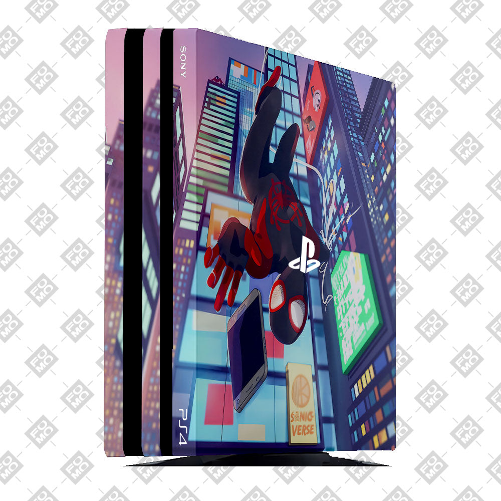 The Urban Spider-Man in Action PlayStation 4 Pro Skin