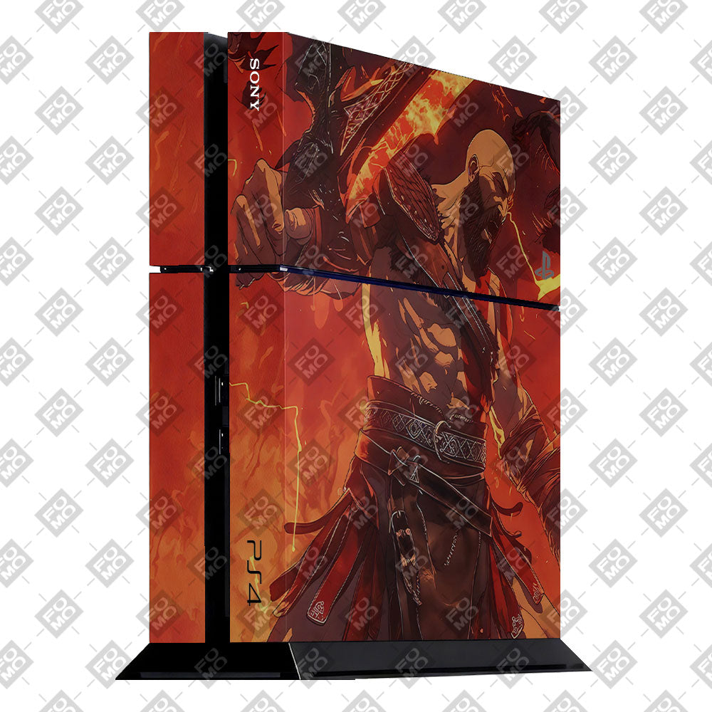Blades of Chaos Fury PlayStation 4 Standard Edition Skin