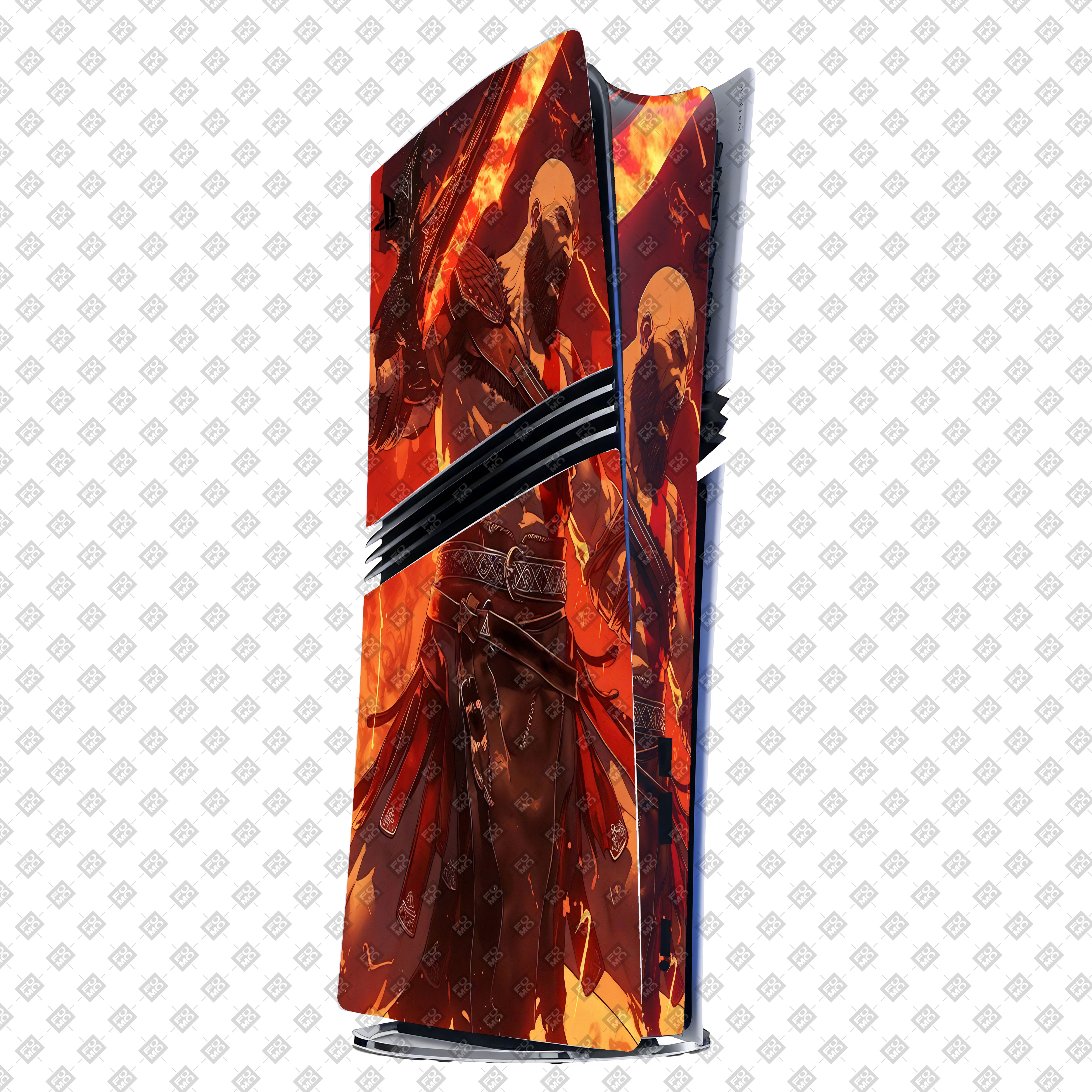 Blades of Chaos Fury PlayStation 5 Pro Skin