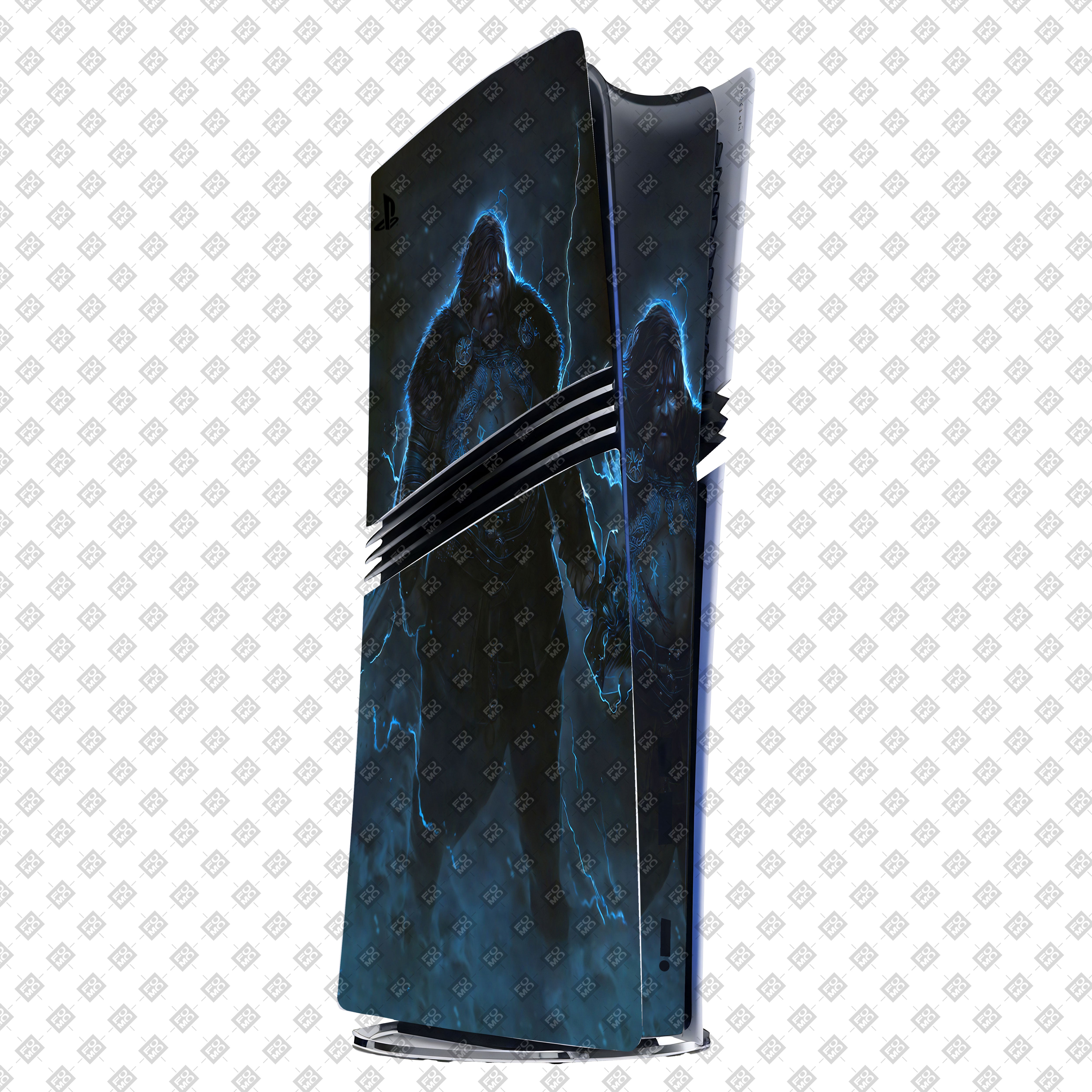 Thunderborn Thor PlayStation 5 Pro Skin