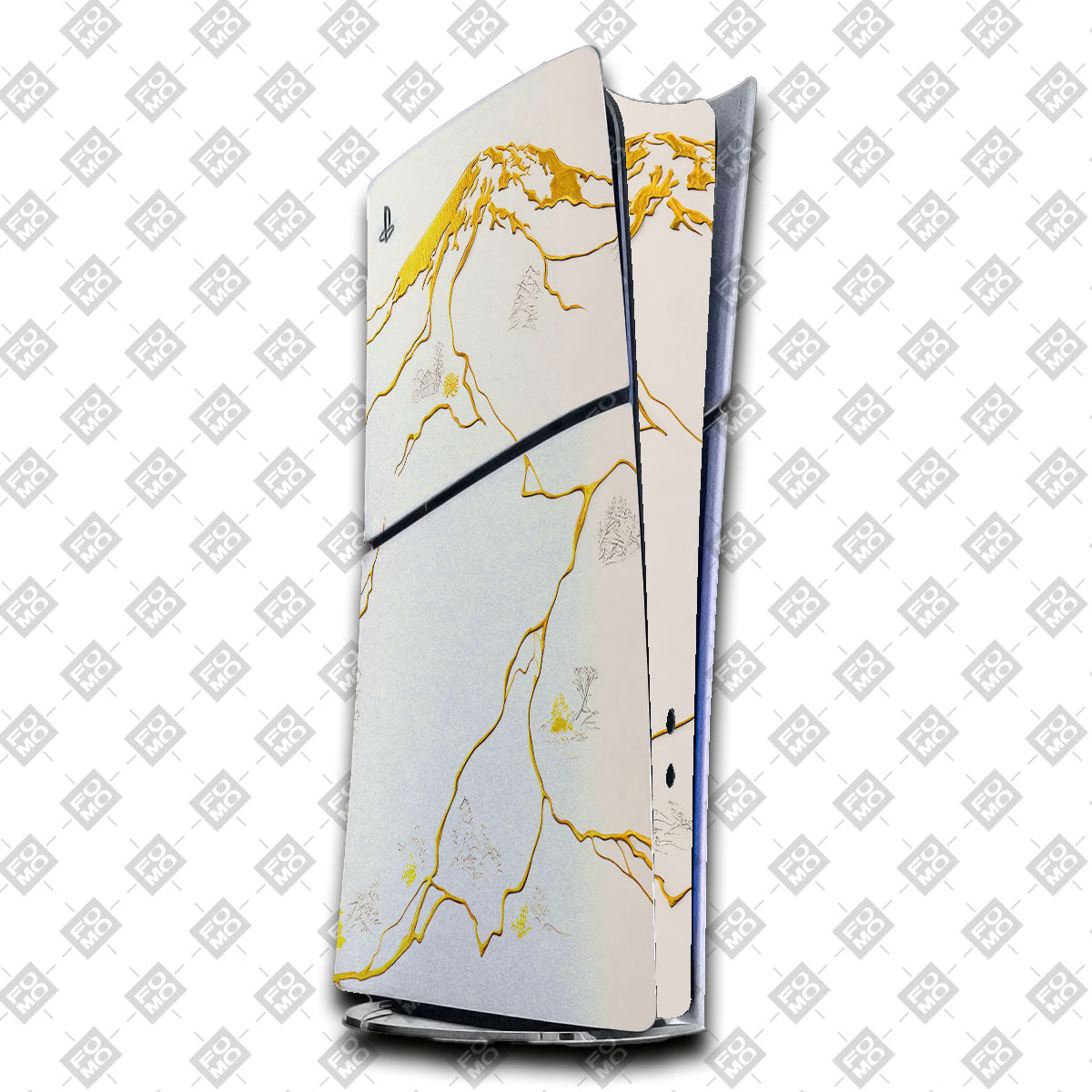 Golden Peaks of Yotei PlayStation 5 Slim Digital Edition Skin