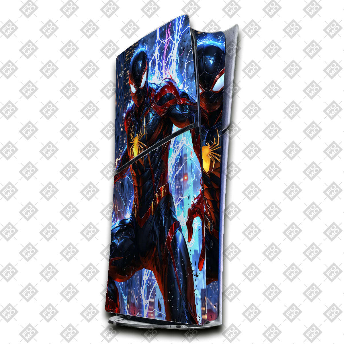 Electric Spider Burst PlayStation 5 Slim Digital Edition Skin