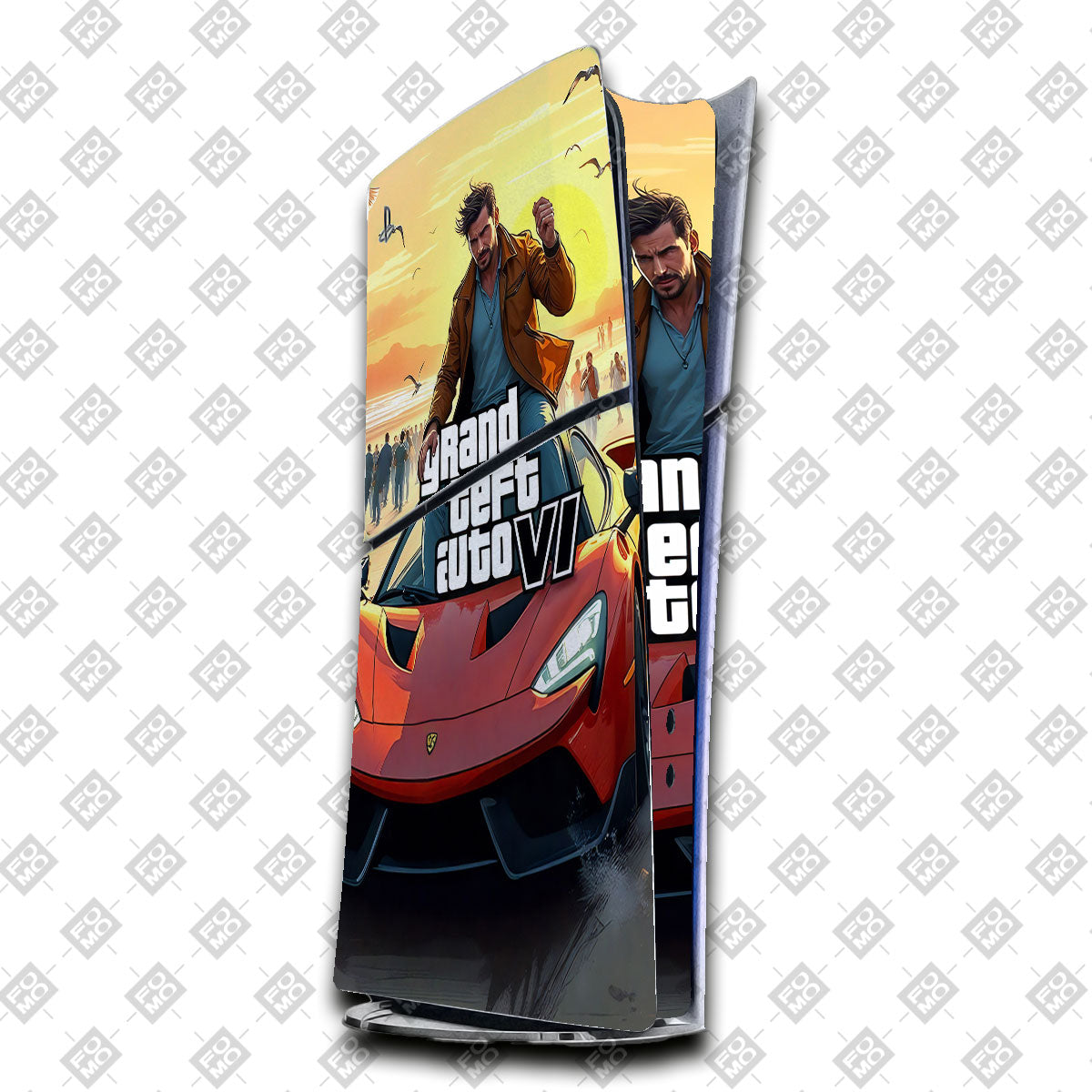 GTA VI Beach Ride PlayStation 5 Slim Digital Edition Skin