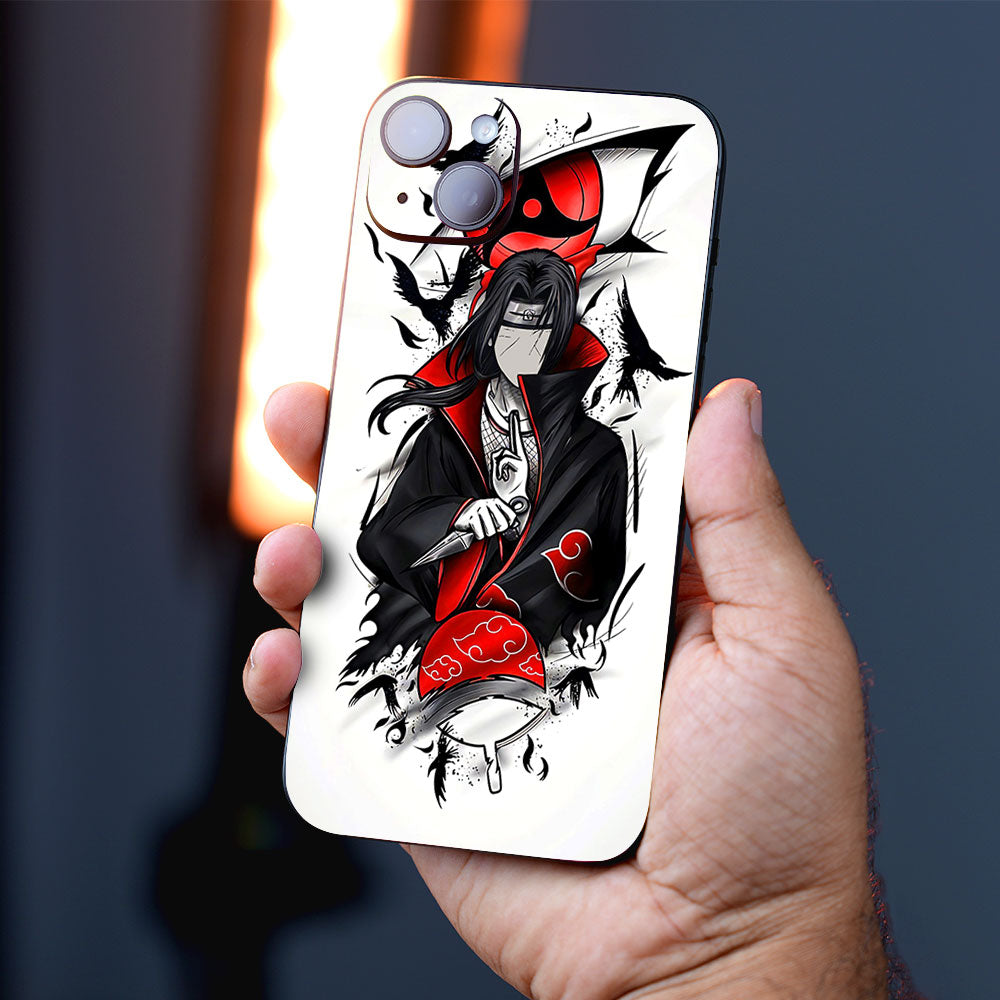 Itachi Uchiha Crow’s Crimson Anime Mobile Skins