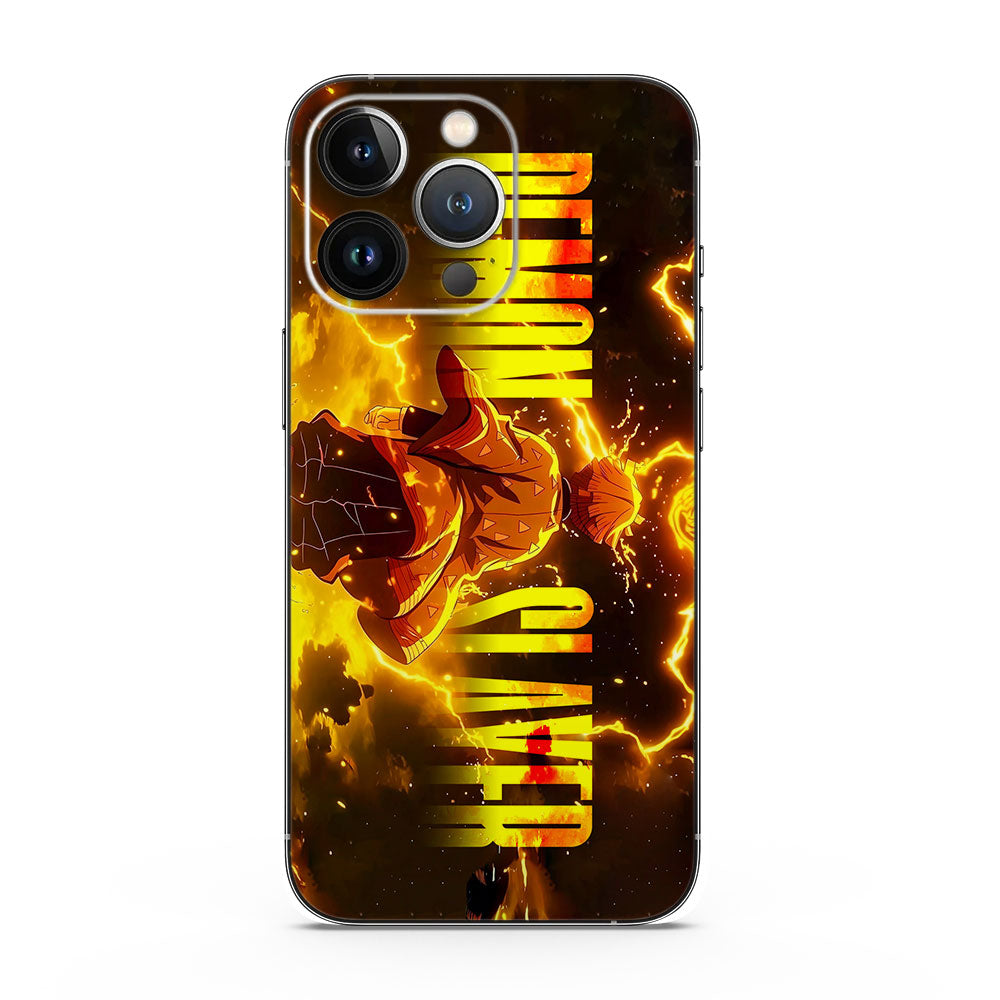 Fomo Store Mobile Skins Anime Zenitsu Lightning Strike