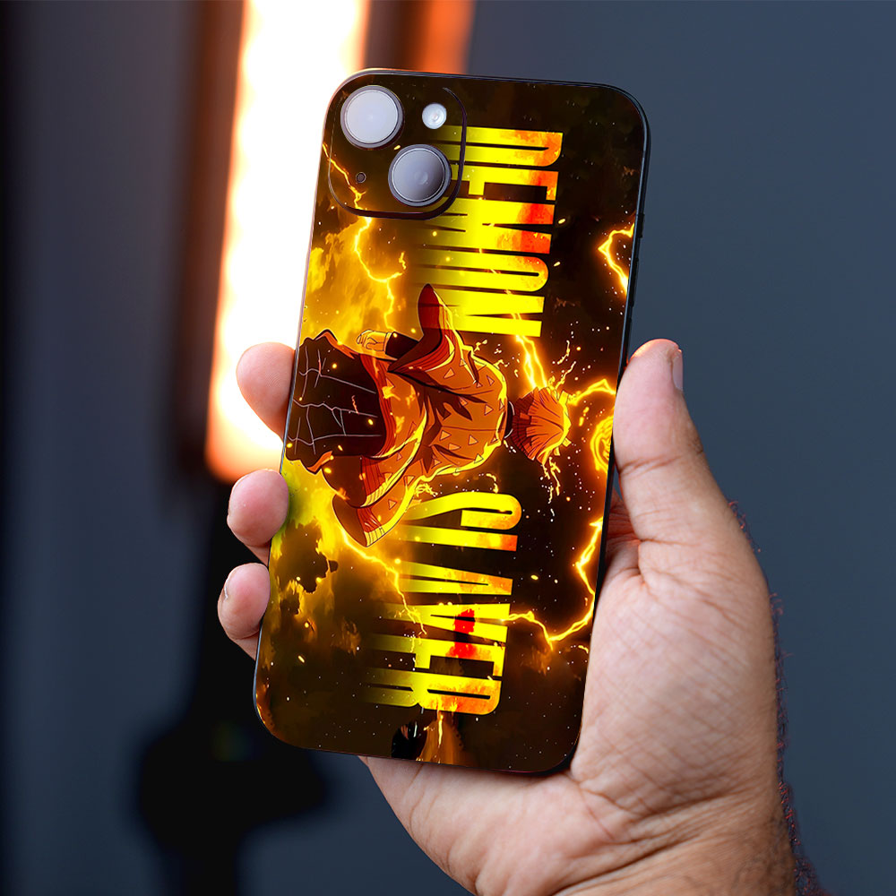 Zenitsu Lightning Strike Anime Mobile Skins