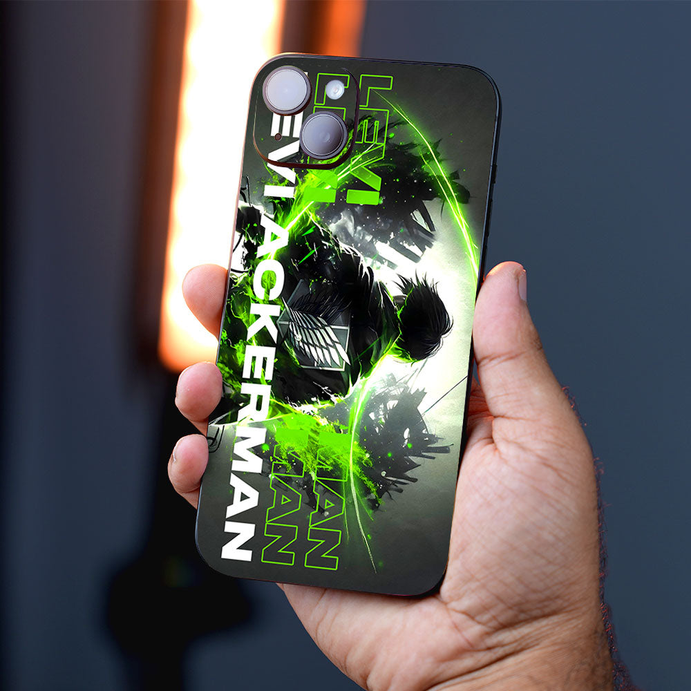Levi Battle Fury Anime Mobile Skins