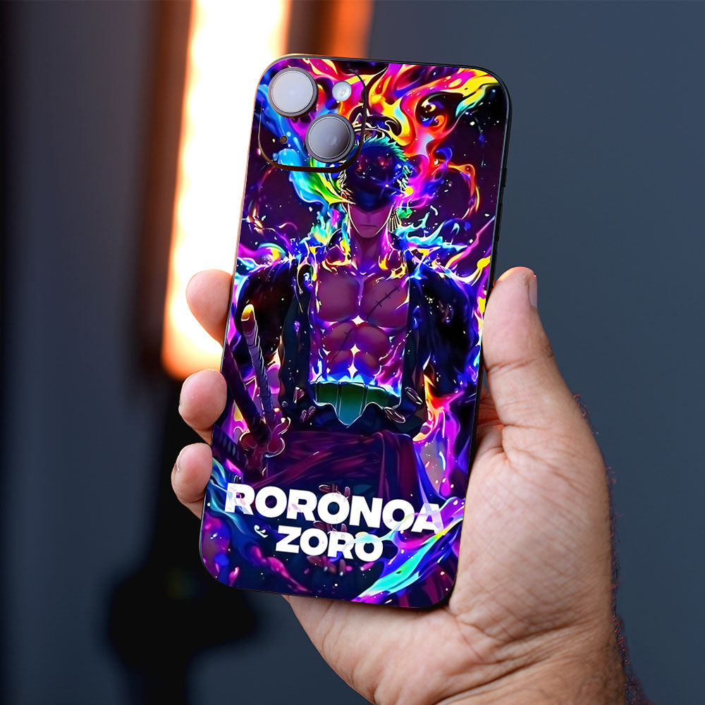 Zoro Inferno Aura Anime Mobile Skins