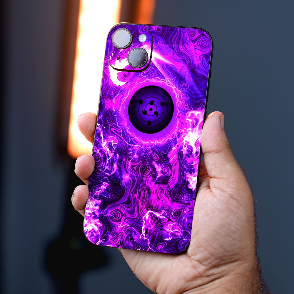 Purple Rinnegan Awakens Anime Mobile Skins