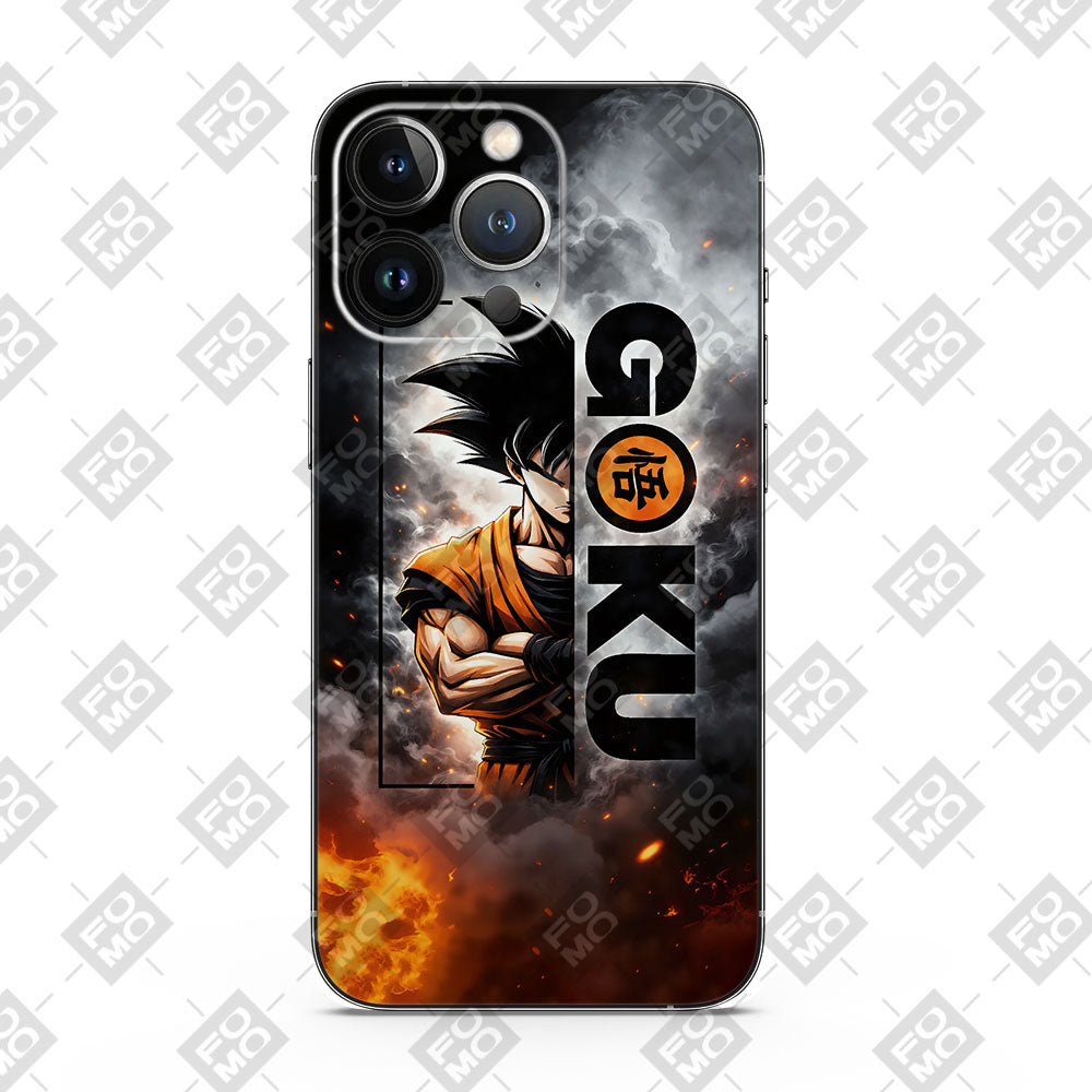 Goku Power Mode Anime Mobile Skin