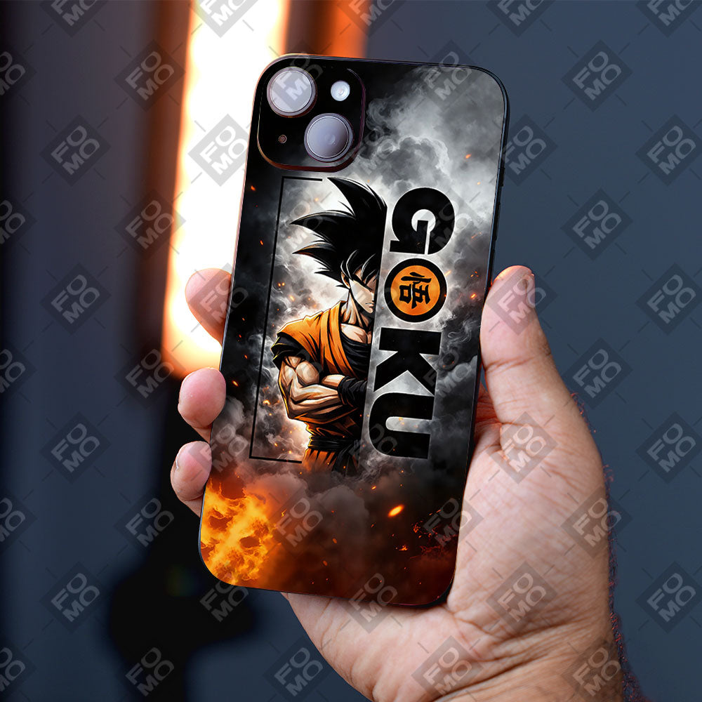 Goku Power Mode Anime Mobile Skin
