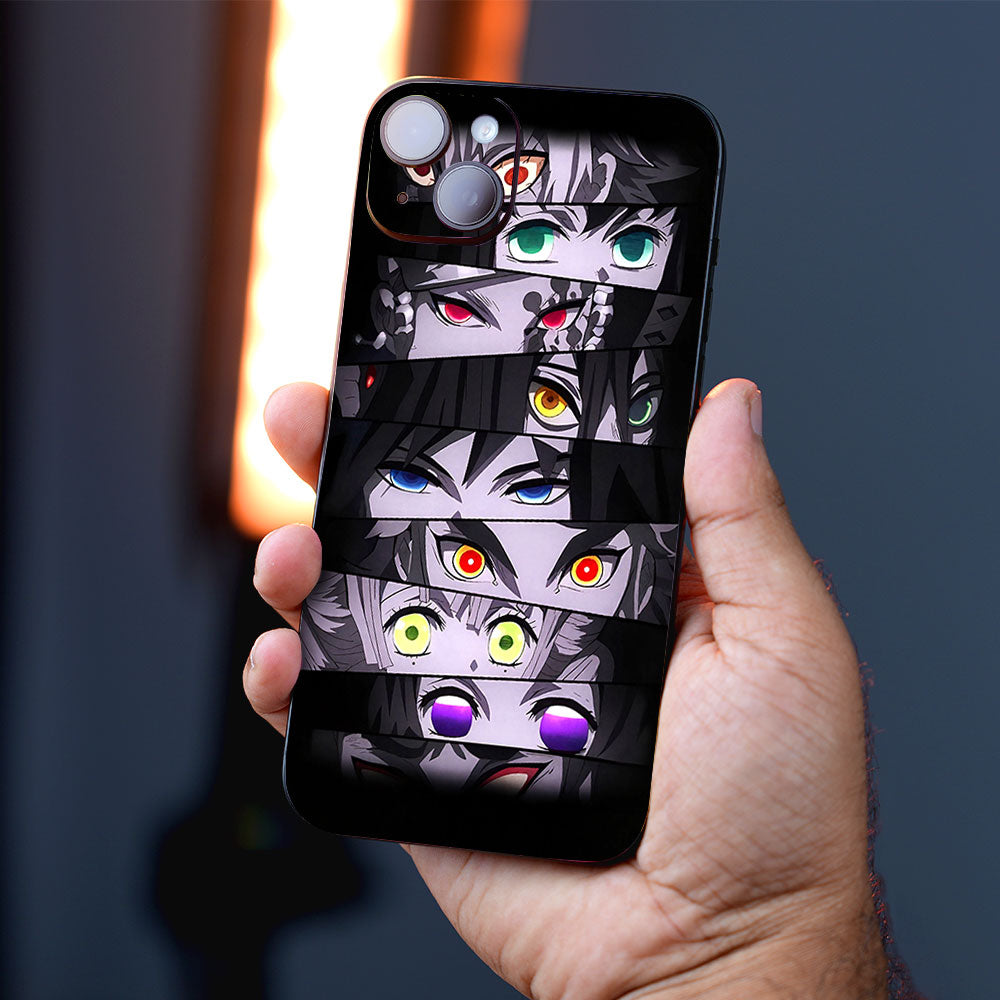 Demon Eyes Awakening Anime Mobile Skin