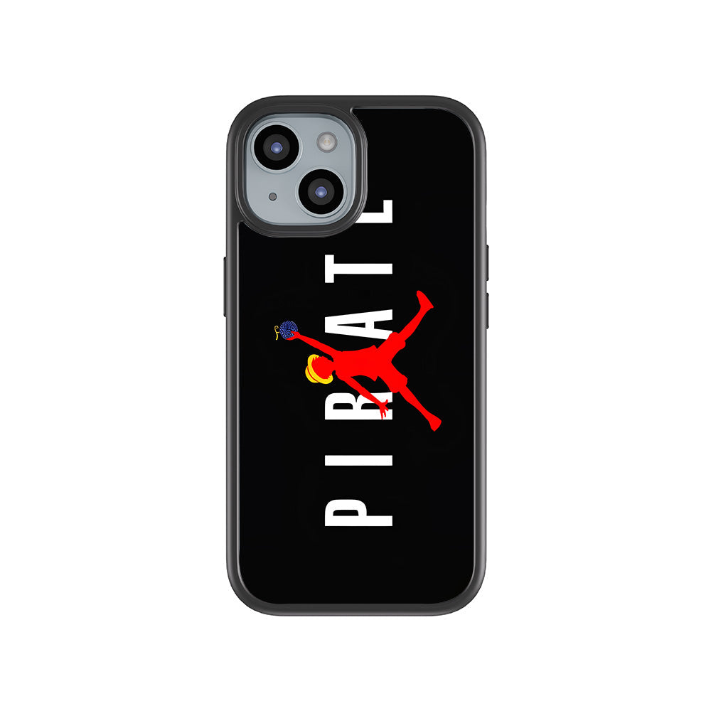 Pirate Luffy Skin with Shockguard Armour Magsafe Case for Apple iPhone 15