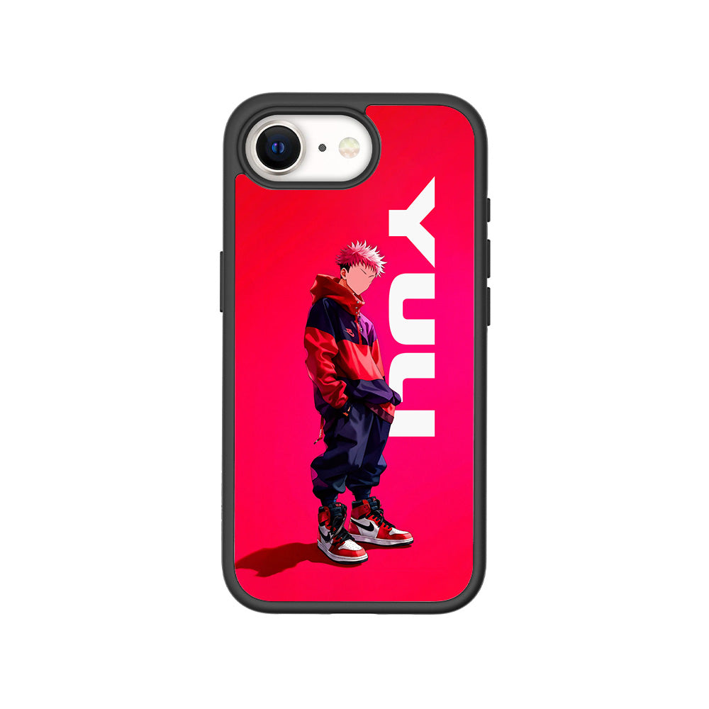 Yuji Drip Skin with Shockguard Armour Magsafe Case for Apple iPhone 16E