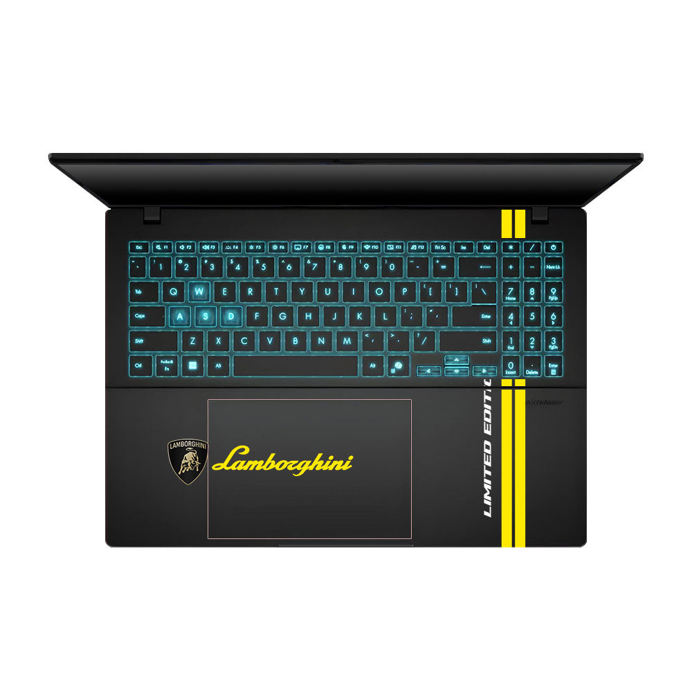 Transparent Exotic Supercar Edition Asus Gaming V16 V3607 Laptop Skin